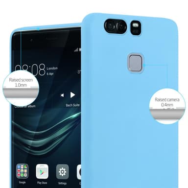 Skal Huawei P9 Fodral Case (Blå)