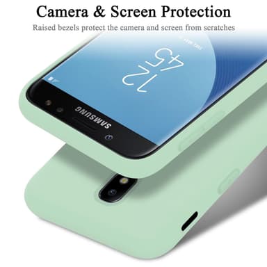 Samsung Galaxy J7 2017 Skal Fodral Case (Grön)