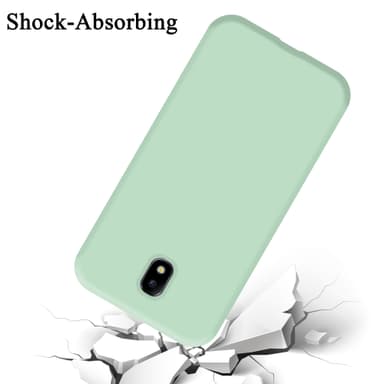 Samsung Galaxy J7 2017 Skal Fodral Case (Grön)