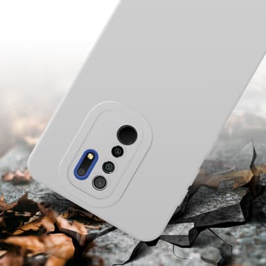 Xiaomi RedMi 9 Skal Fodral Case (Vit)