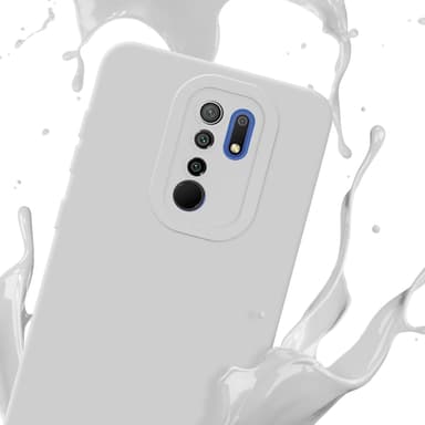 Xiaomi RedMi 9 Skal Fodral Case (Vit)