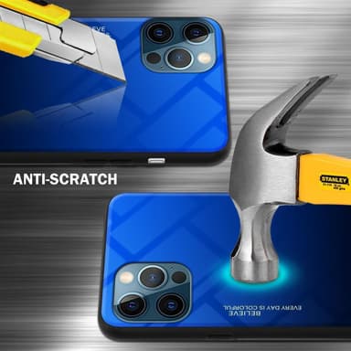 iPhone 12 PRO MAX Skal Fodral Case (Svart)