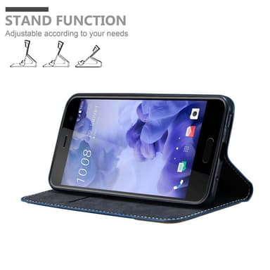 HTC U PLAY Skal Fodral Case (Blå)