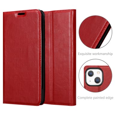 iPhone 13 Skal Fodral Case (Röd)