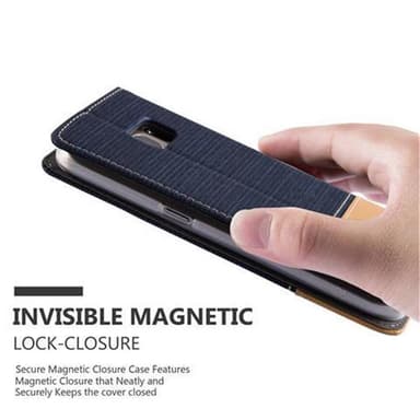 Samsung Galaxy S7 Plånboksfodral Skal (Blå)