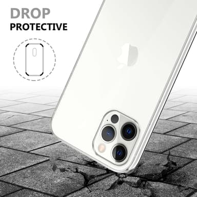 Skal iPhone 12 / 12 PRO Fodral Case (Genomskinlig)