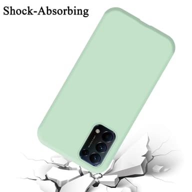 Oppo FIND X3 LITE Skal Fodral Case (Grön)