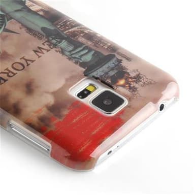 Samsung Galaxy S5 / S5 NEO Skal Fodral Case (Brun)