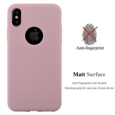 Skal iPhone X / XS Fodral Case (Rosa)