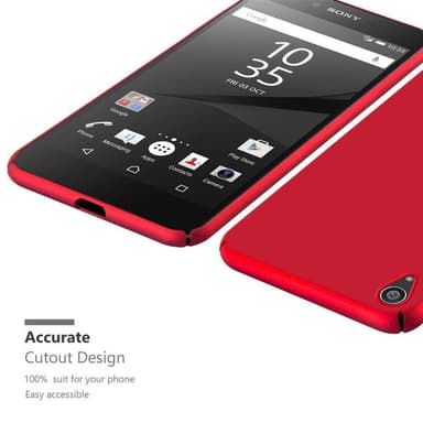 Sony Xperia Z5 PREMIUM Skal Fodral Case (Röd)