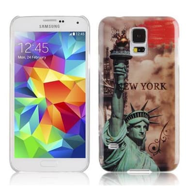 Samsung Galaxy S5 / S5 NEO Skal Fodral Case (Brun)