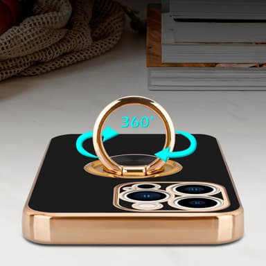 iPhone 14 PRO Skal Fodral Case (Svart)