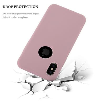 Skal iPhone X / XS Fodral Case (Rosa)