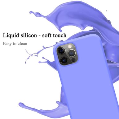 iPhone 12 / 12 PRO Skal Fodral Case (Lila)
