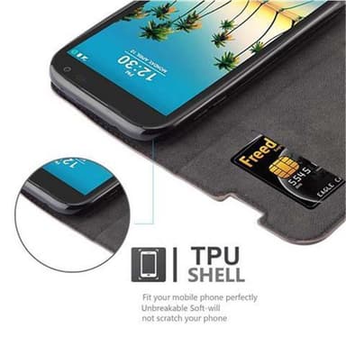 LG K3 2017 Skal Fodral Case (Brun)