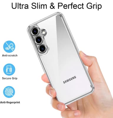 Samsung Galaxy S24 Plus Skal Fodral Case (Genomskinlig)