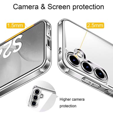 Samsung Galaxy S24 Plus Skal Fodral Case (Genomskinlig)