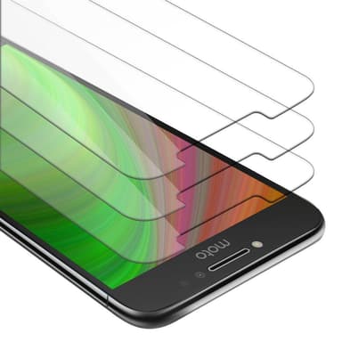 Motorola MOTO E4 PLUS 3x Skyddsglas Skyddsfilm