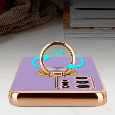 Huawei P40 PRO Skal Fodral Case (Lila)