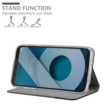 LG Q6 / G6 MINI Plånboksfodral Skal (Grå)