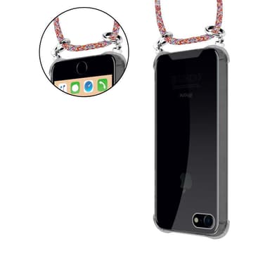 Skal iPhone 7 / 7S / 8 / SE 2020 Fodral Kedja (Röd)