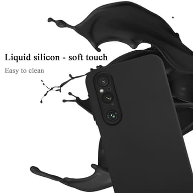 Sony Xperia 1 V Skal Fodral Case (Svart)