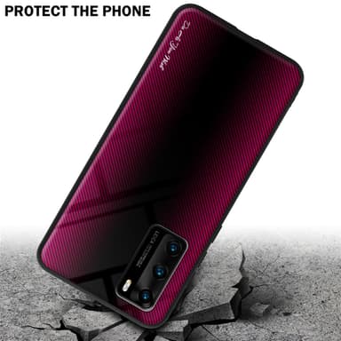 Huawei P40 Skal Fodral Case (Rosa)