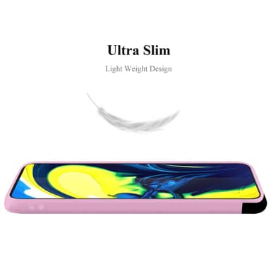 Skal Samsung Galaxy A80 / A90 4G Fodral Case (Rosa)