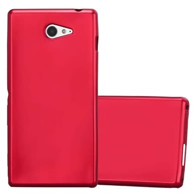 Skal Sony Xperia M2 / M2 AQUA Fodral Case (Röd)