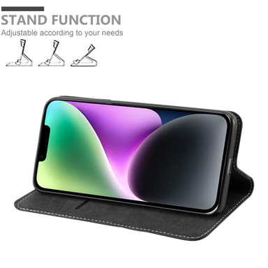 iPhone 14 Skal Fodral Case (Svart)