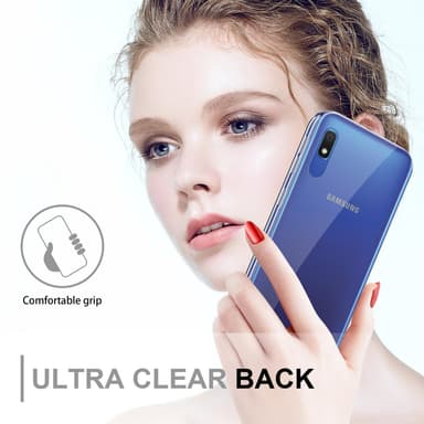 Skal Samsung Galaxy A10 / M10 Fodral Case (Transparent)