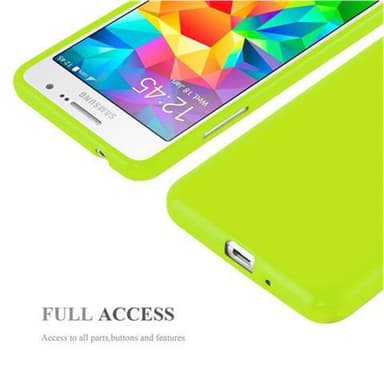 Samsung Galaxy GRAND PRIME Skal Fodral Case (Grön)