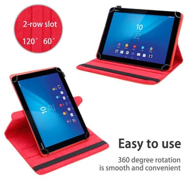 Sony Xperia Tablet Z4 (10.1 tum) Skal Fodral Case (Röd)