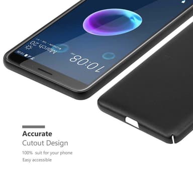 HTC Desire 12 Skal Fodral Case (Svart)