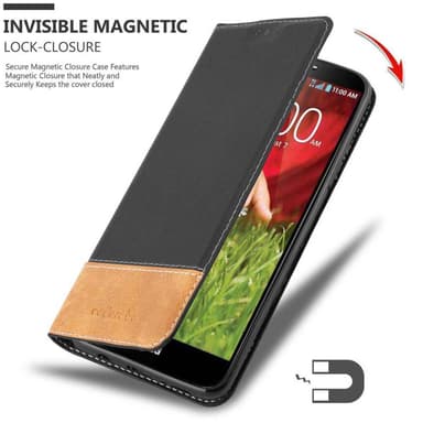 LG G2 Skal Fodral Case (Svart)