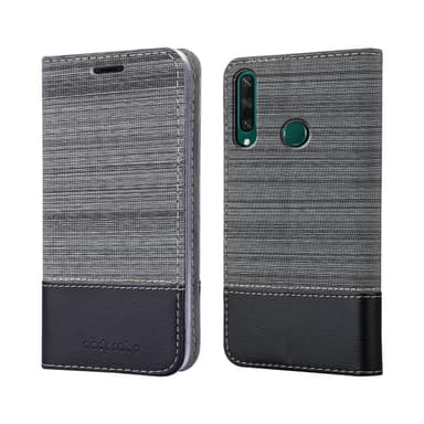 Huawei Y6P Plånboksfodral Skal (Grå)