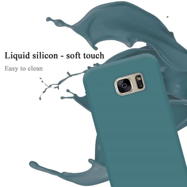 Samsung Galaxy S7 Skal Fodral Case (Grön)