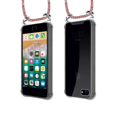Skal iPhone 7 / 7S / 8 / SE 2020 Fodral Kedja (Röd)