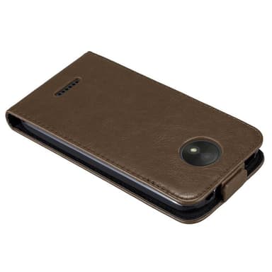 Motorola MOTO C PLUS Flipfodral Skal (Brun)