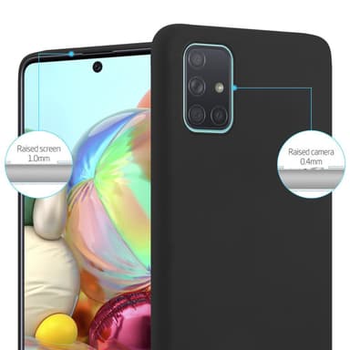 Skal Samsung Galaxy A71 5G Fodral Case (Svart)