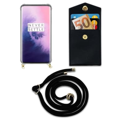 OnePlus 7 PRO Skal Fodral Kedja (Svart)