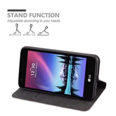 LG K4 2017 Skal Fodral Case (Brun)