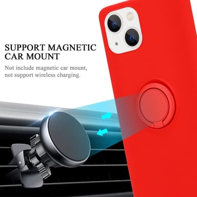 Skal iPhone 14 PLUS Fodral Case (Röd)