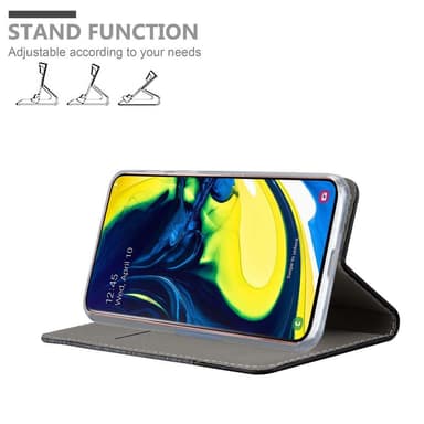Samsung Galaxy A80 / A90 4G Plånboksfodral Skal (Grå)