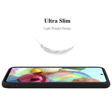 Skal Samsung Galaxy A71 5G Fodral Case (Svart)