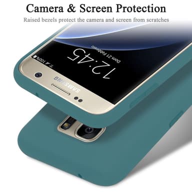 Samsung Galaxy S7 Skal Fodral Case (Grön)