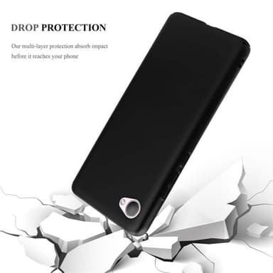 HTC Desire 12 Skal Fodral Case (Svart)