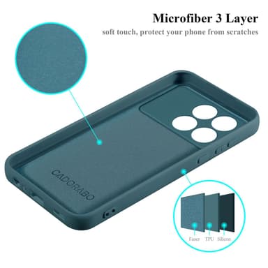 Xiaomi Poco F6 Pro Skal Fodral Case (Grön)