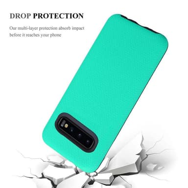 Samsung Galaxy S10 4G Skal Fodral Case (Turkos)