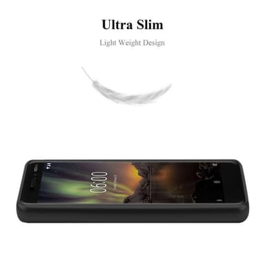 Skal Nokia 6.1 Fodral Case (Svart)